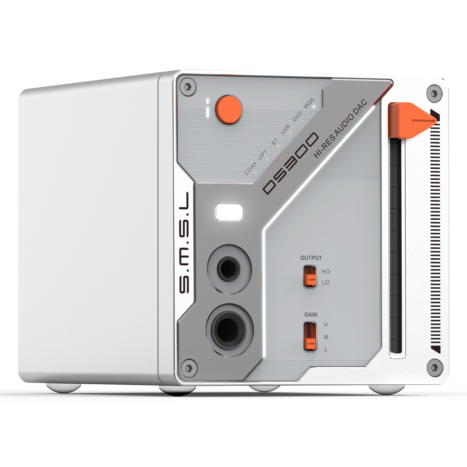 SMSL DS300 High - Res USB MQA DAC Headphone Amplifier - The HiFi Cat