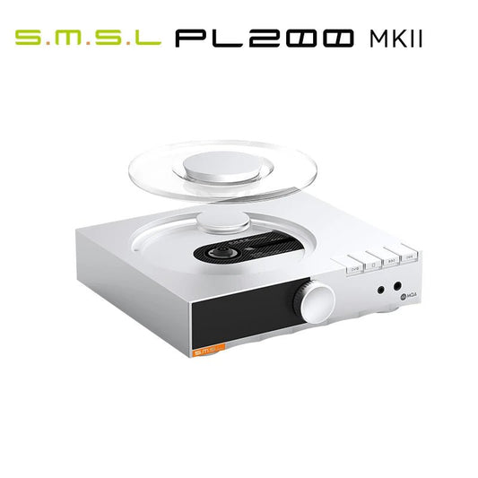 SMSL PL200 MKII All-in-One CD Player, DAC & Headphone Amplifier ES9039Q2MD - The HiFi Cat