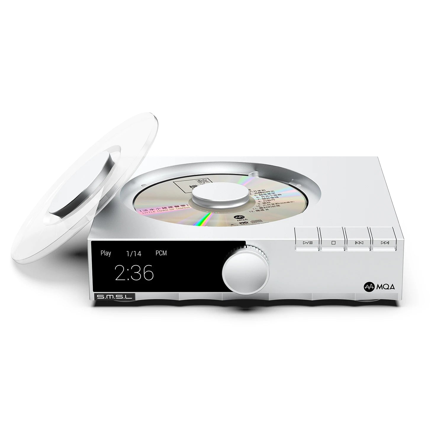 SMSL PL200T MQA - CD Transport CD Player - The HiFi Cat