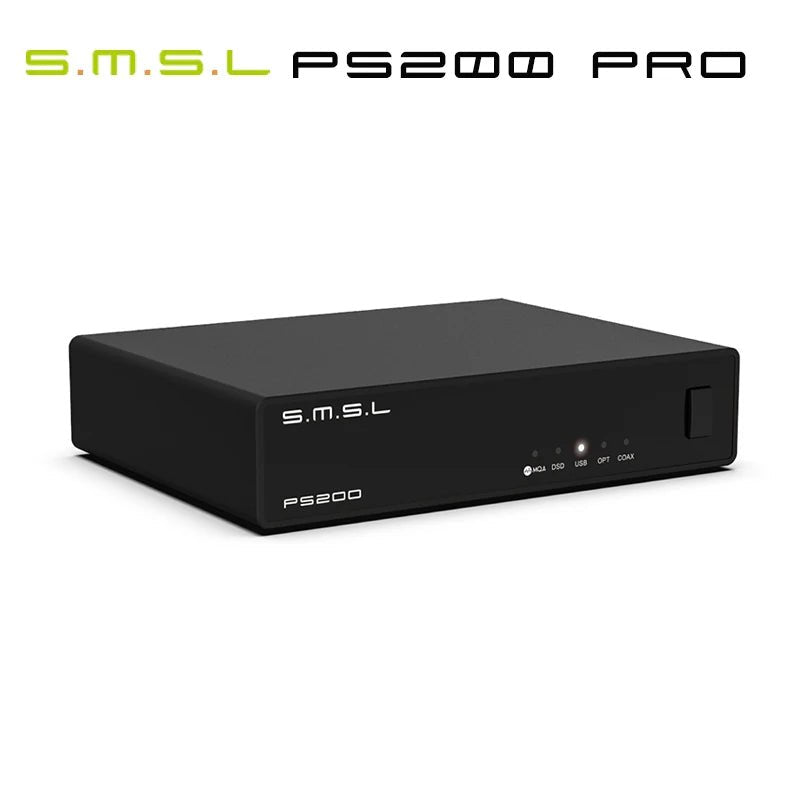 SMSL PS200 PRO MQA/MQA - CD Decoder ES9039Q2M Support up to PCM 32Bit ...