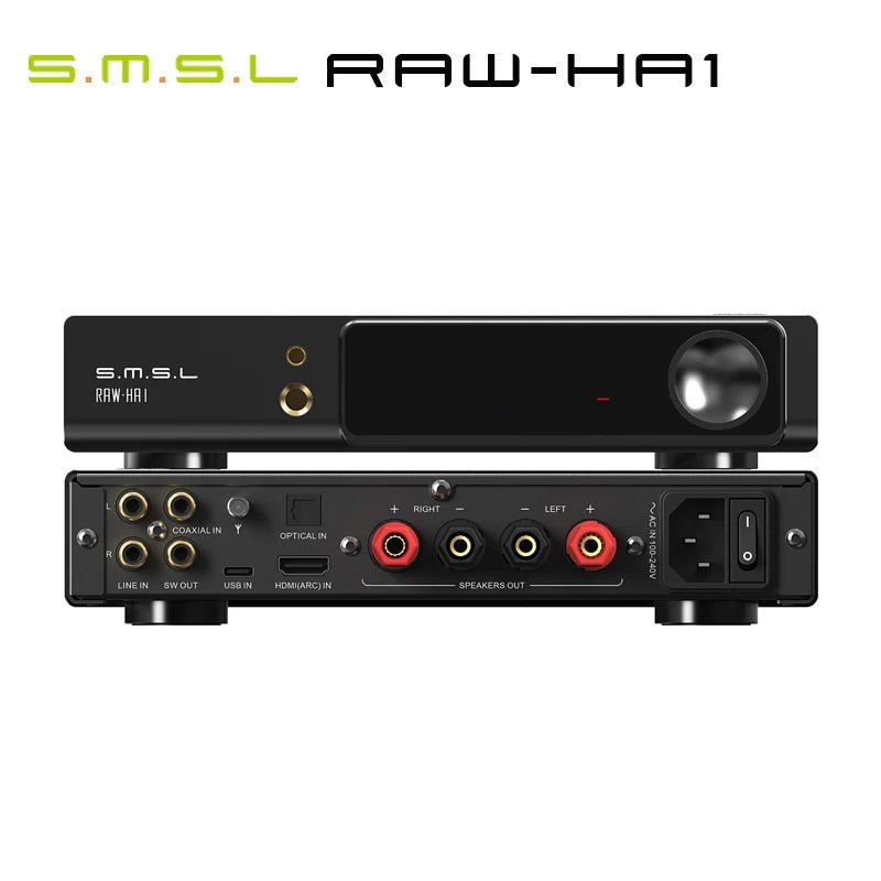 SMSL RAW - HA1 MQA MQA - CD XU316 Power Amplifier - The HiFi Cat