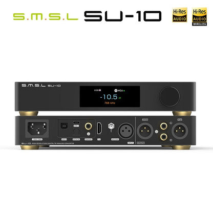 SMSL SU - 10 MQA Decoder Support MQA - CD Dual ES9038PRO XMOS316 DAC - The HiFi Cat