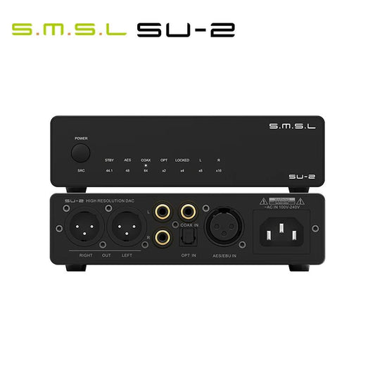 SMSL SU - 2 Decoder ES9039Q2M Support AES/EBU input andXLR output DAC - The HiFi Cat