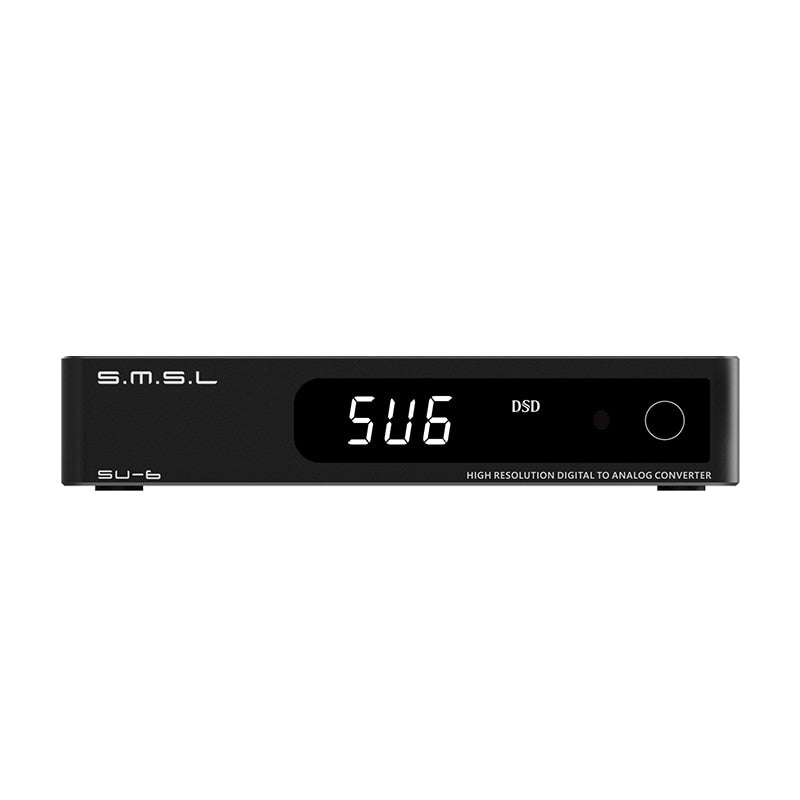 SMSL SU - 6 Decoder ES9038Q2M OPA1612*4 32Bit/768kHz DSD512 - The HiFi Cat