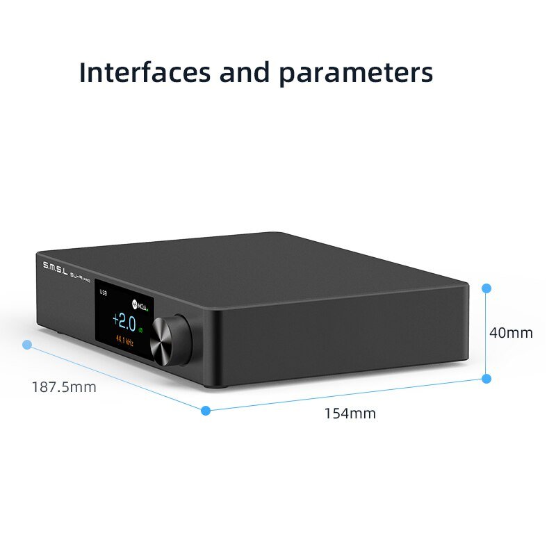 SMSL SU - 9 PRO Dual ES9039MPRO Decoder MQA&MQA - CD Bluetooth 5.0 - The HiFi Cat