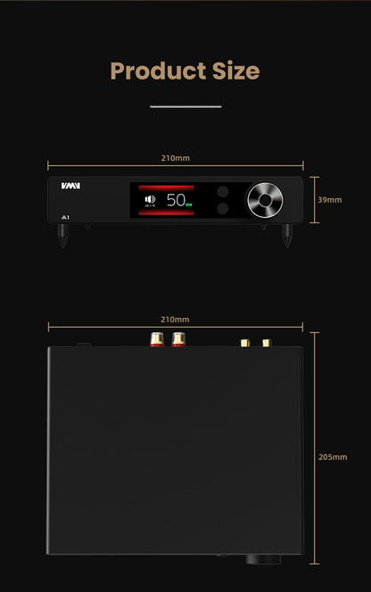 SMSL VMV A1 High - Res Class A Power Amplifier - The HiFi Cat