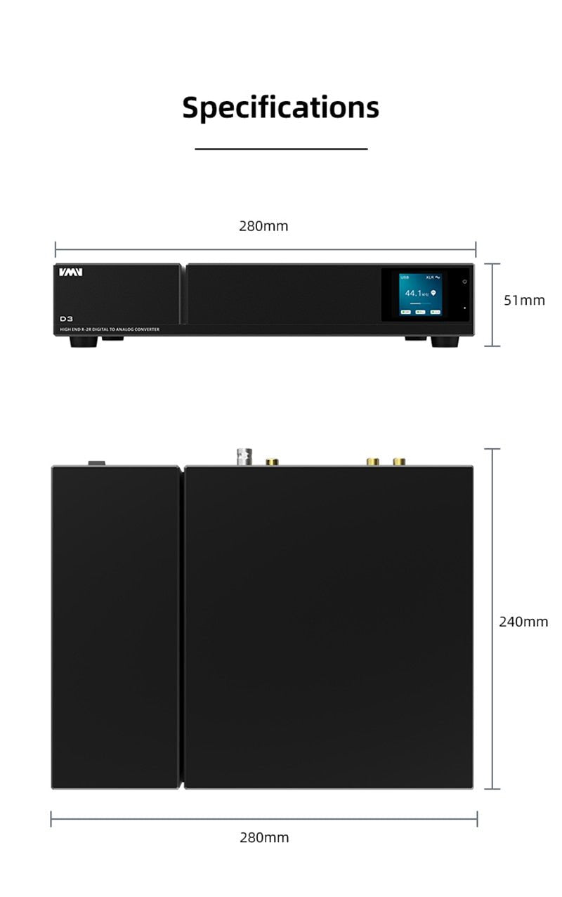 SMSL VMV D3 Advanced R2R Digital Audio DAC PCM1704U - J*4 SM5847 XMOS - The HiFi Cat