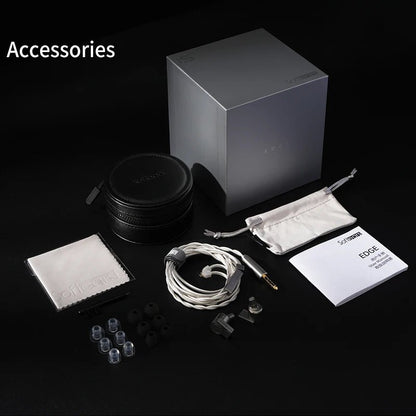 Softears EDGE | 11mm Labyrinth Dynamic Driver IEM | Titanium Alloy - The HiFi Cat