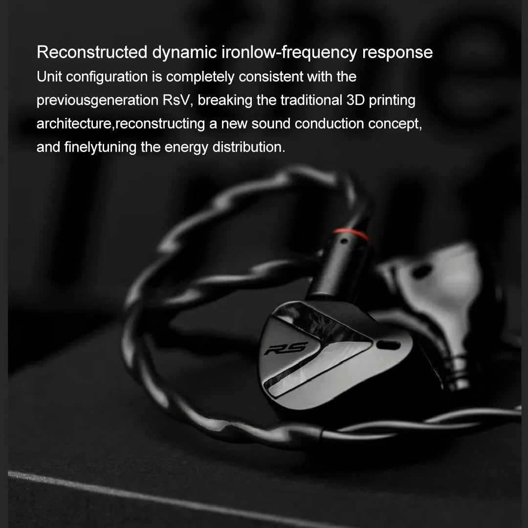 Softears RSV MKII 5BA Balanced Armature Drivers In - ear Monitor Earphone IEM with 2Pin 0.78mm Detachable Headset - The HiFi Cat
