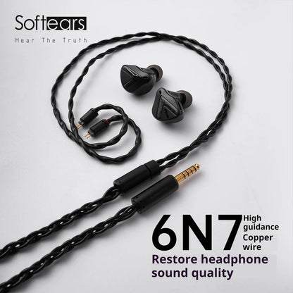 Softears RSV MKII 5BA Balanced Armature Drivers In - ear Monitor Earphone IEM with 2Pin 0.78mm Detachable Headset - The HiFi Cat