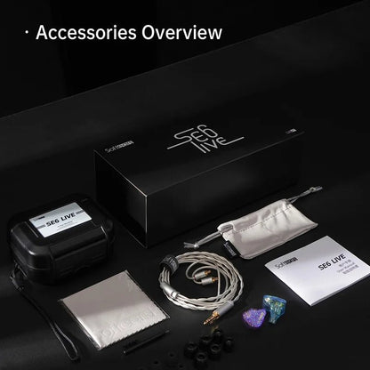 Softears SE6 Live Professional Stage In - Ear Monitor with 6 Balanced Armature Drivers - The HiFi Cat