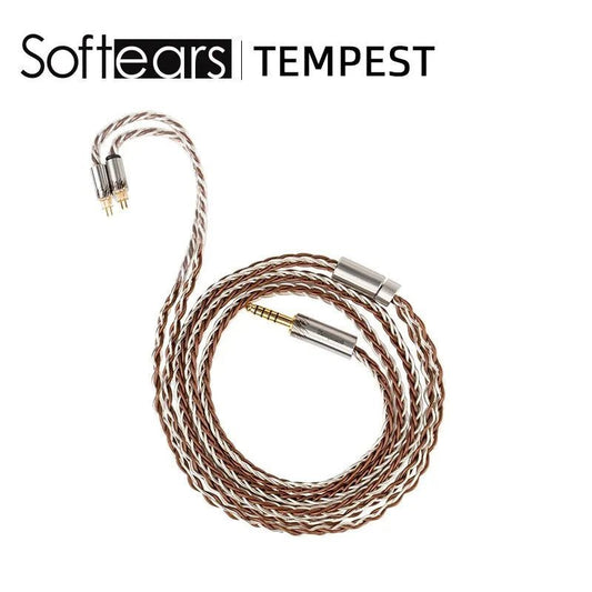 SOFTEARS Tempest 8 stranded Litz Headphone Upgrade Cable - The HiFi Cat