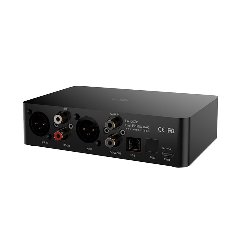 SONCOZ LA - QXD1 ES9038Q2M DAC Balanced XLR Outputs - The HiFi Cat