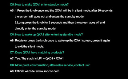 SONCOZ LA - QXD1 ES9038Q2M DAC Balanced XLR Outputs - The HiFi Cat