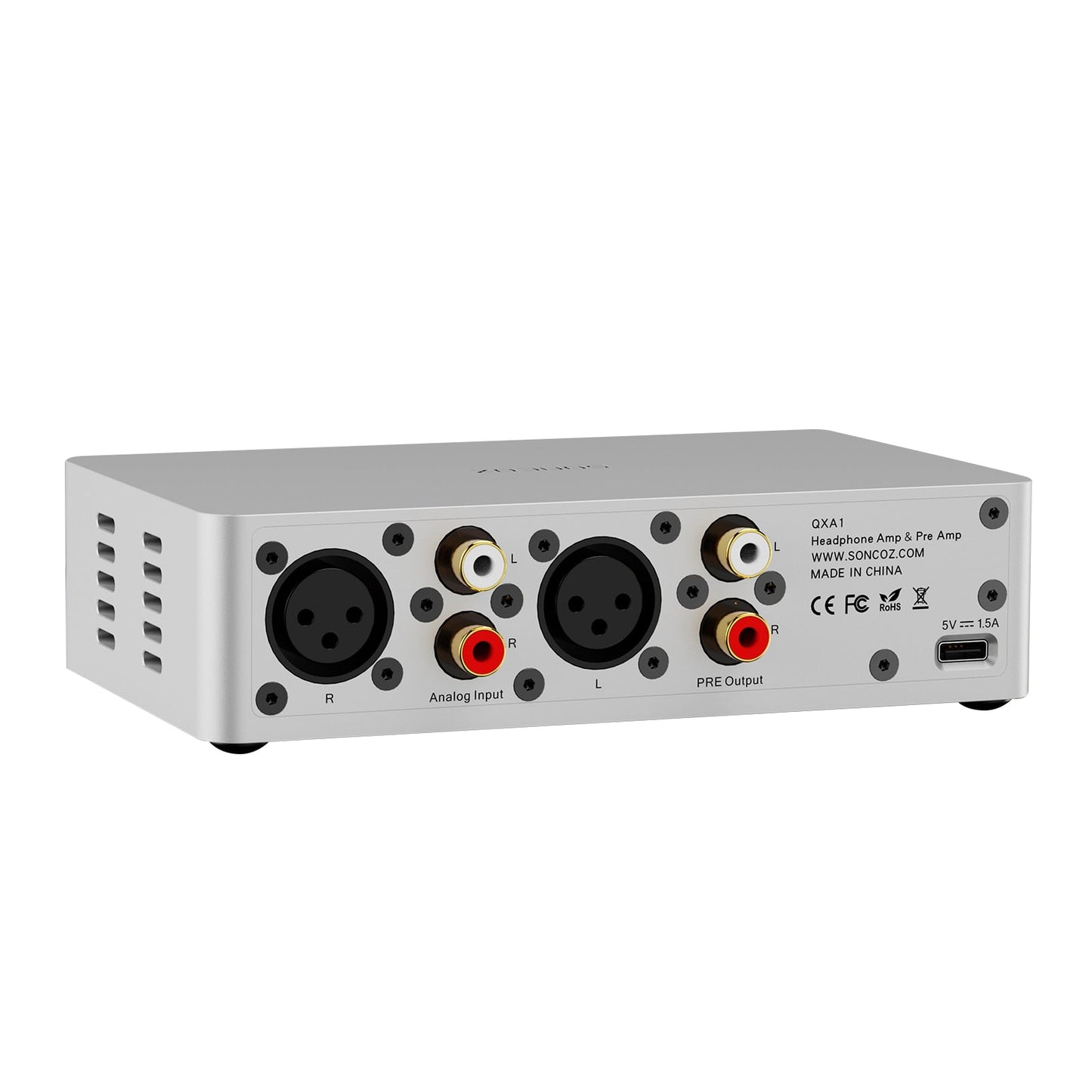 SONCOZ QXA1 Headphone Amp & Pre Amp - The HiFi Cat