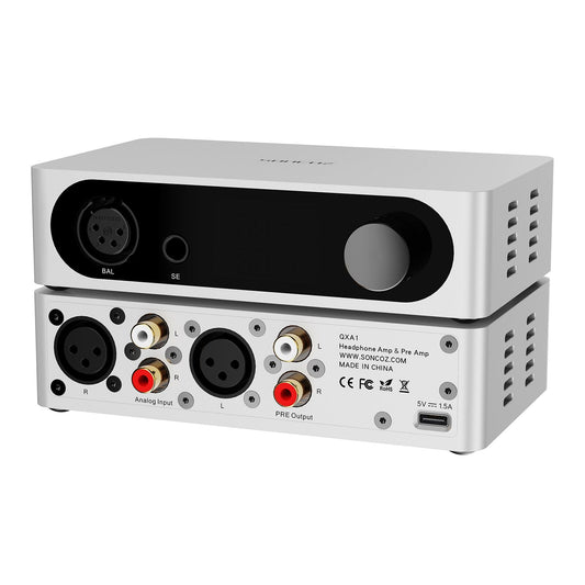 SONCOZ QXA1 Headphone Amp & Pre Amp - The HiFi Cat