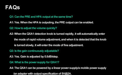 SONCOZ QXA1 Headphone Amp & Pre Amp - The HiFi Cat