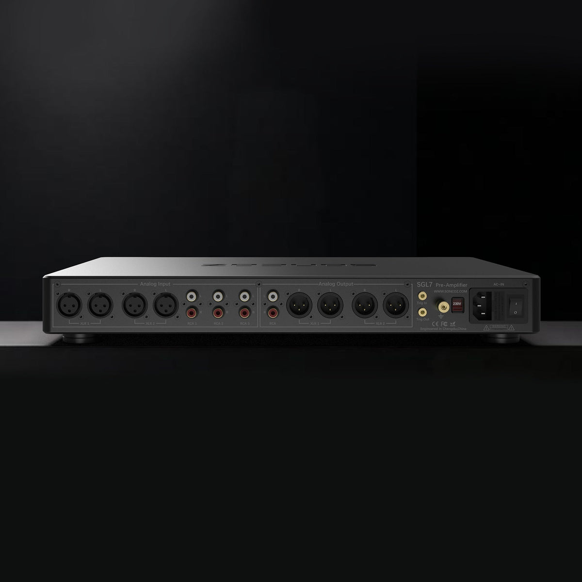 SONCOZ SGL7 Fully Balanced Analog HiFi Preamplifier - The HiFi Cat