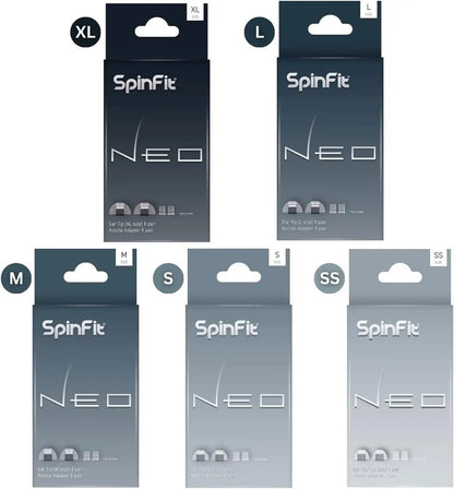 SpinFit NEO for IEM Silicone Patented Eartips - The HiFi Cat