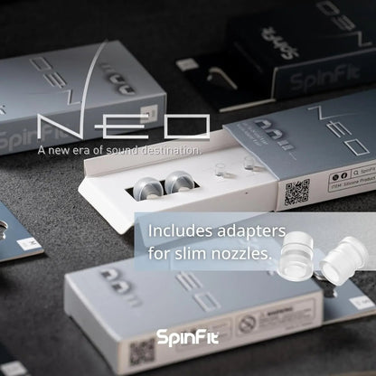 SpinFit NEO for IEM Silicone Patented Eartips - The HiFi Cat