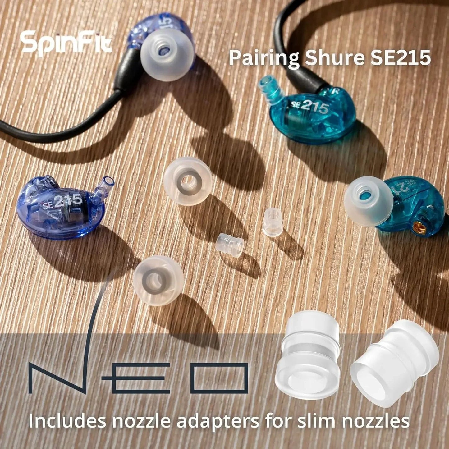 SpinFit NEO for IEM Silicone Patented Eartips - The HiFi Cat