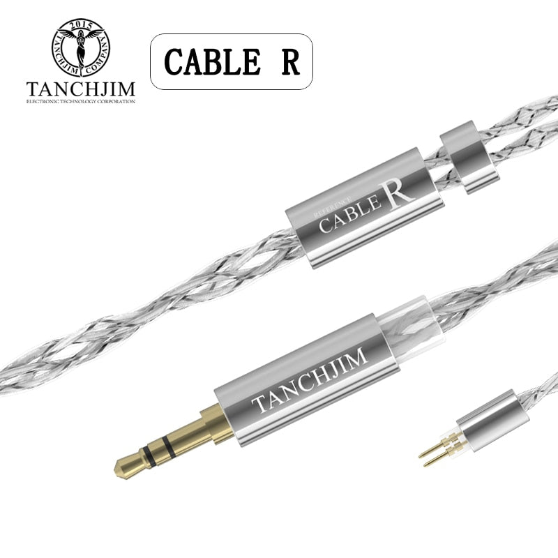 TANCHJIM CABLE R Prism Earphone Upgrade Cable 0.78 Pin with 3.5mm/2.5mm/4.4mm Plug - The HiFi Cat