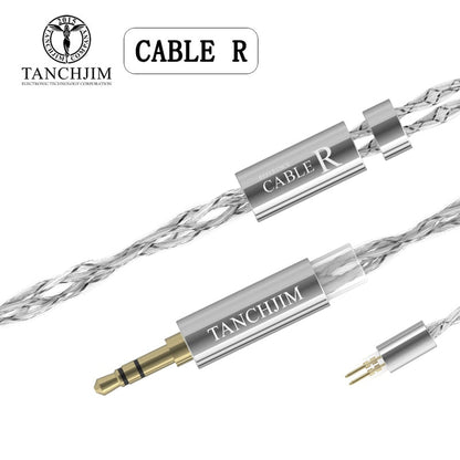 TANCHJIM CABLE R Prism Earphone Upgrade Cable 0.78 Pin with 3.5mm/2.5mm/4.4mm Plug - The HiFi Cat