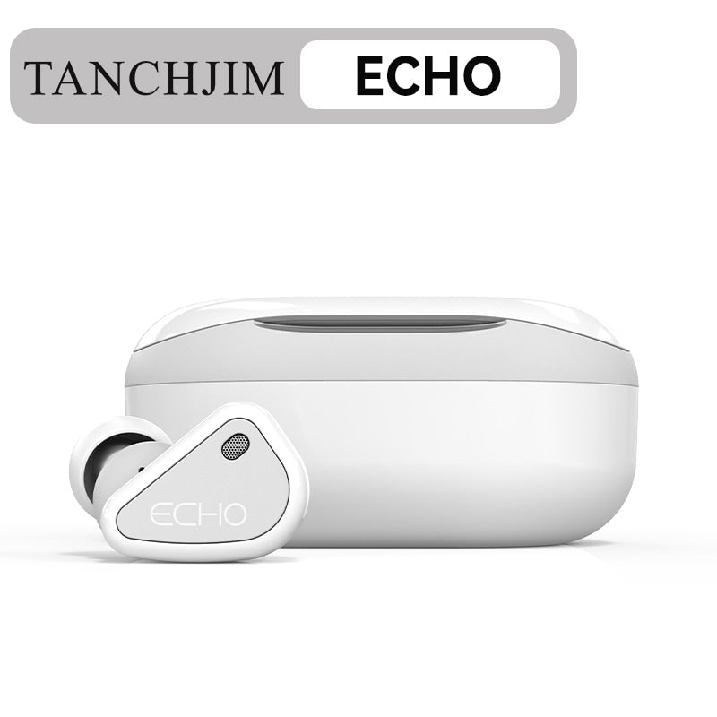 TANCHJIM ECHO TWS Earphones QCC3040 Bluetooth 5.2 APTX/APTX Adaptive/AAC/SBC IPX4 Waterproof Headphone True Wireless Earbuds - The HiFi Cat