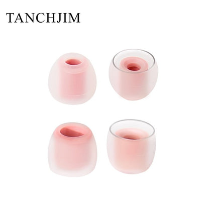 Tanchjim T - APB T300 Earphone tips Treble/ Bass Enhancing Air Pressure Balance Silicone Eartips 1 Card 2 Pairs ( T300B+T300T) - The HiFi Cat