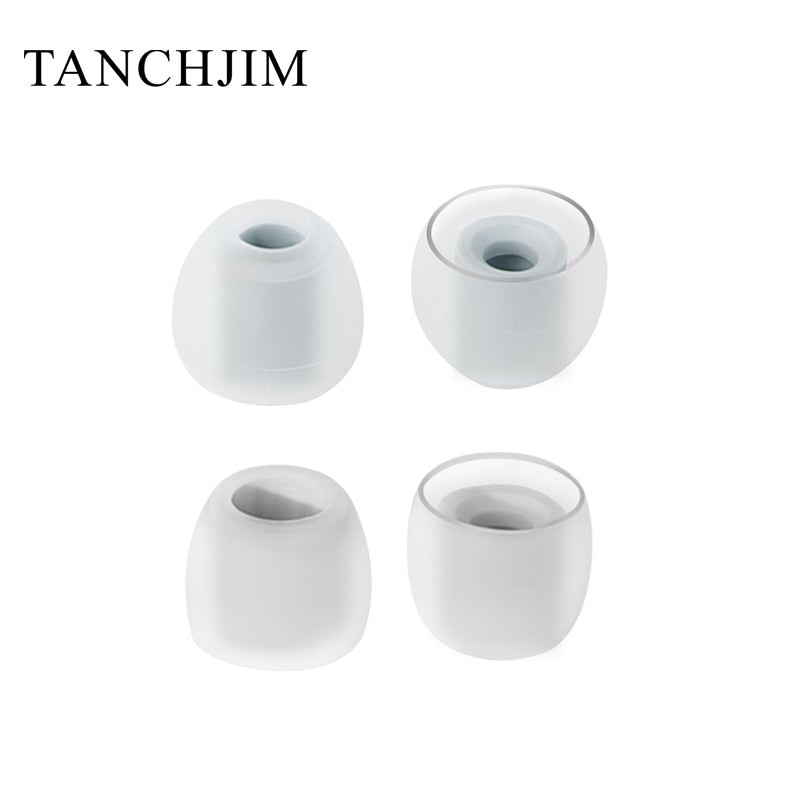 Tanchjim T - APB T300 Earphone tips Treble/ Bass Enhancing Air Pressure Balance Silicone Eartips 1 Card 2 Pairs ( T300B+T300T) - The HiFi Cat