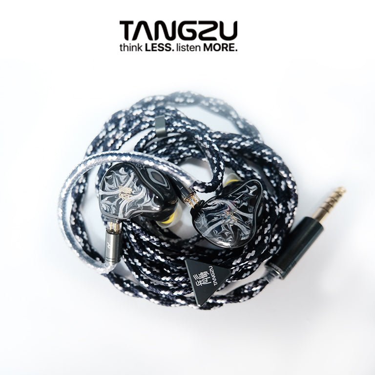 TANGZU BaJie 1 Dynamic Driver 4 Balance Armature IEMs Hybrid Earphones - The HiFi Cat