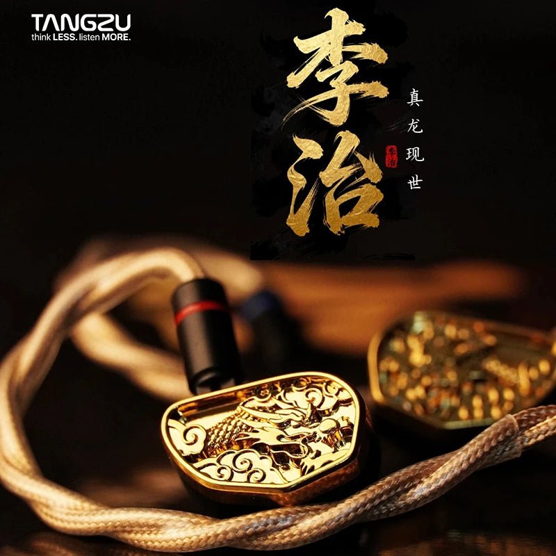TANGZU Li Zhi 1DD Flagship Diamond Diaphragm Single Dynamic Driver In - Ear Earphone - The HiFi Cat