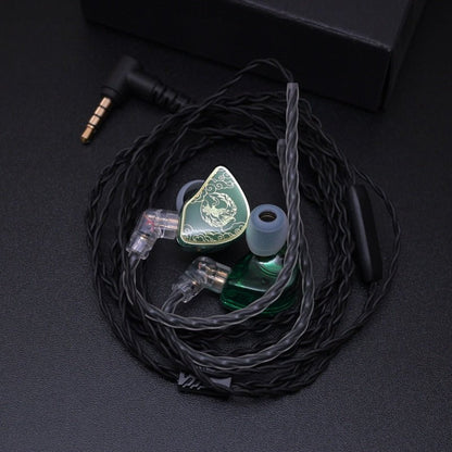 Tangzu WAN ER SG Jade Green/Blue 10mm Dynamic Driver In - ear Earphone MIC - The HiFi Cat