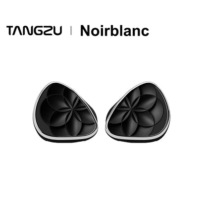 TANGZU X AZLA NOIR BLANC 1DD+3BA Hybrid Driver In - Ear Monitor Earphone - The HiFi Cat