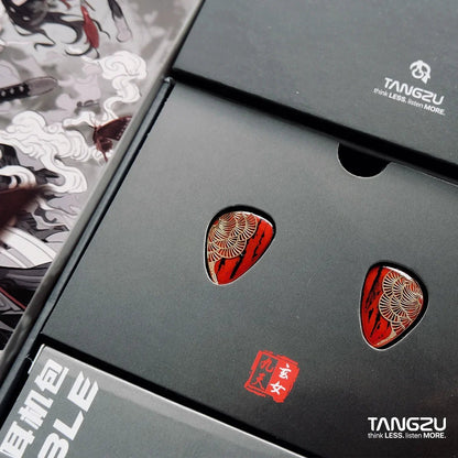 TANGZU XUAN NV Dual Dynamic Driver In - Ear Earphone IEM Headset - The HiFi Cat