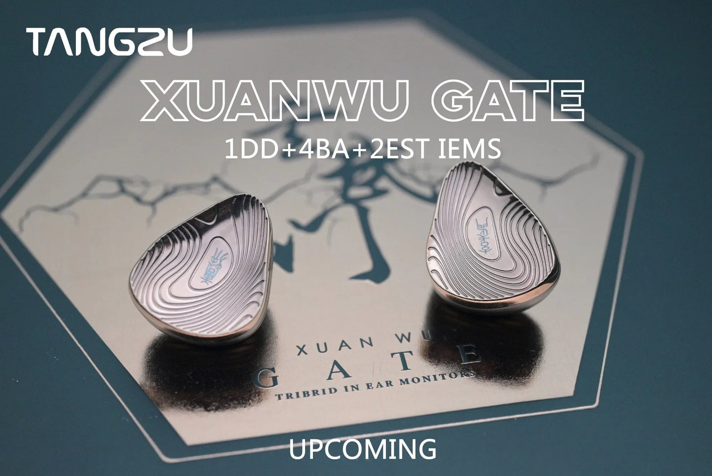 TANGZU Xuanwu Gate 10mm 1DD+4BA+2EST IN EAR Earphones IEM - The HiFi Cat