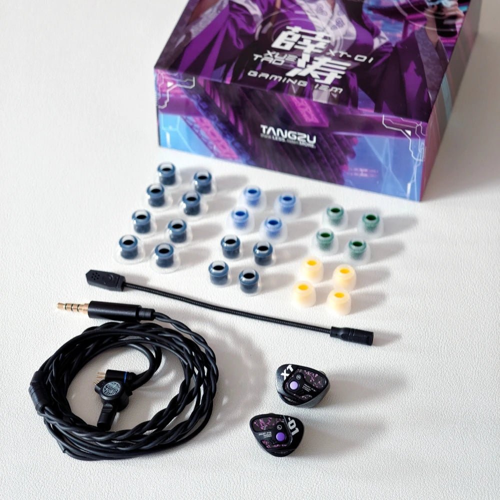 TANGZU Xue Tao 1DD Dynamic Driver in - Ear Monitor Earphone - The HiFi Cat