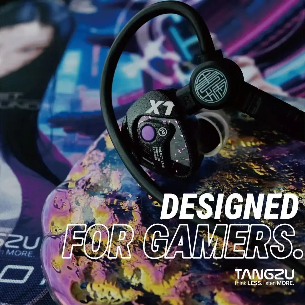 TANGZU Xue Tao 1DD Dynamic Driver in - Ear Monitor Earphone - The HiFi Cat