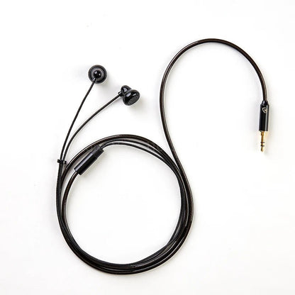 Temperament Black Bell Flagship Flat Earbud Titanium HIFI Dynamic Earphones - The HiFi Cat