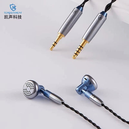 Temperament DM7S 137 Reference - Grade Flat - Head Earbuds - The HiFi Cat