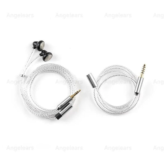 Temperament X10 In Ear Flat Head Plug Earphones 16mm HIFI Wired Flat Headset - The HiFi Cat