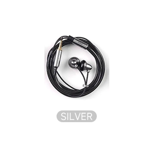 Temperament - X3 In Ear Flat Head Plug Earphones HIFI Wired Flat Headset - The HiFi Cat