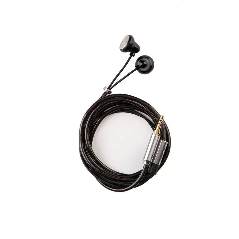 Temperament X6 In Ear Flat Head Plug Earphones 16mm Wired Headset - The HiFi Cat