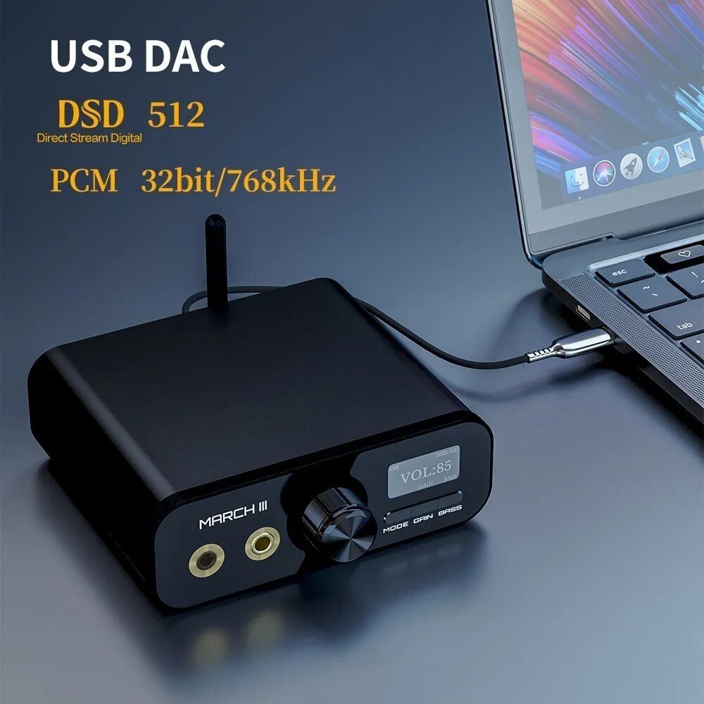 TempoTec MARCH III - M3 Delicate Desktop USB& Bluetooth DAC - The HiFi Cat