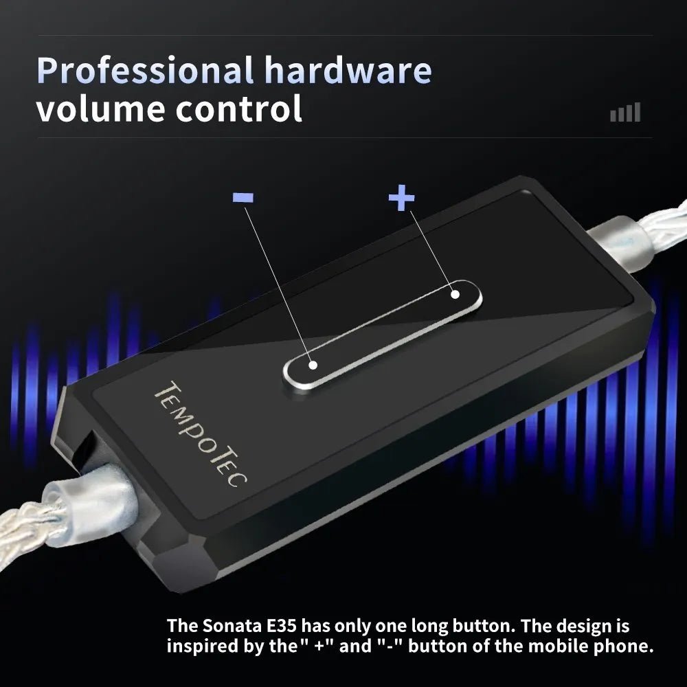 TempoTec Sonata E44 Dual CS43131 USB Type C To 4.4MM Headphone Amplifier - The HiFi Cat