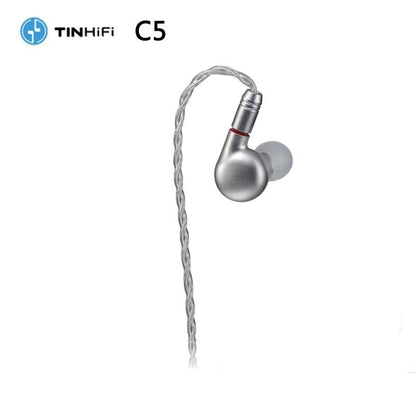 TINHIFI C5 HiFi Audiophile IEM Customized Balanced Armature Driver Earphone In Ear Monitor - The HiFi Cat