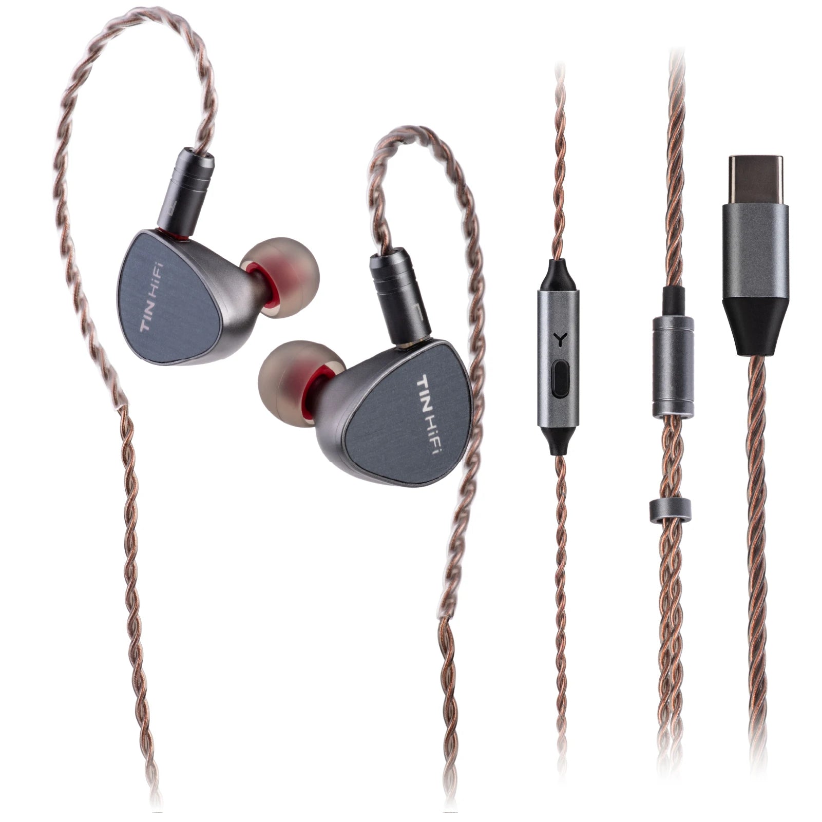 Tinhifi DUDU 13mm Planar Magnetic Driver In - Ear Earphones - The HiFi Cat