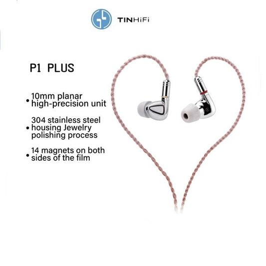 TinHiFi P1 Plus Planar Earphones, Flagship Chinese Hifi Earbuds - The HiFi Cat