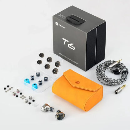 TINHIFI T6 Flagship Hybrid IEM - 1DD+1 Planar HiFi Earphones 3.5/4.4mm Balanced - The HiFi Cat