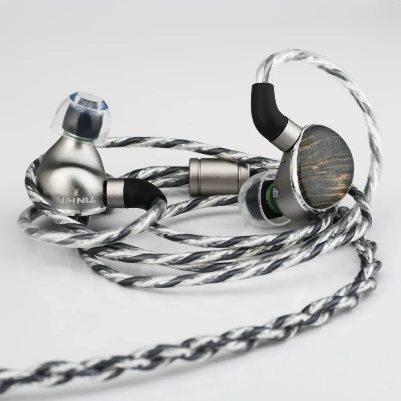 TINHIFI T6 Flagship Hybrid IEM - 1DD+1 Planar HiFi Earphones 3.5/4.4mm Balanced - The HiFi Cat